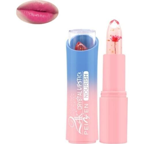 New Change Color Fruit Moisturizer Makeup Lipstick,Labial Glair,Sweet Tast Lipbalm,Cosmetics clear Lip Balm,Lipgloss,Lip Stain