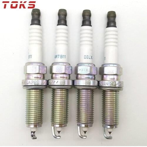 4pcs/lot 22401-1LA1C DILKAR7B11 Spark Plug For Nissan Murano Pathfinder Teana 350 370 Infiniti QX56 QX60 QX70 QX80 Q70L