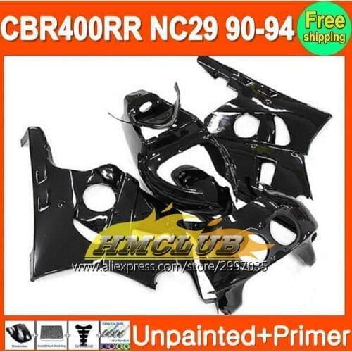 Bodys Unpainted+Primer Fairing For HONDA CBR400RR NC29 CBR 400RR CBR400 RR 90 91 92 93 94 1990 1991 1992 1993 1994 Fairings
