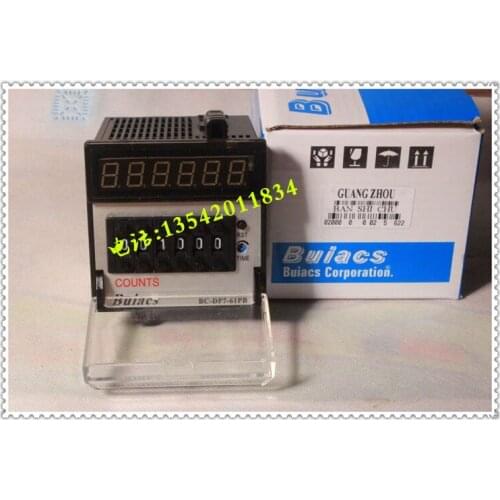Genuine Kitazaki counter key force timer digital display counter BUIACS BC-DP7-61PB 220VAC BC-DP7-41PB