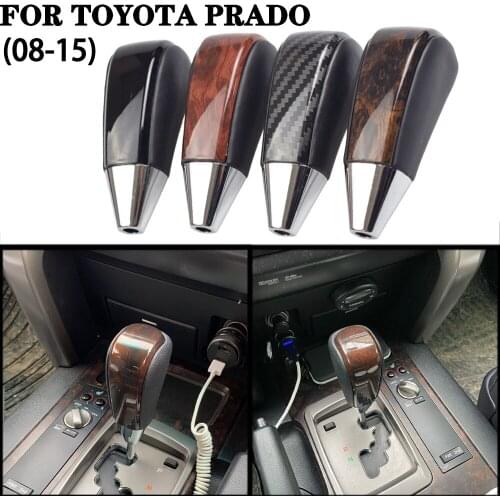 Gear Knob Head Lever Shifter Interior Accessories Car Gear Shift Knob For Toyota Land Cruiser 200 FJ20 2008-2017 Car Styling