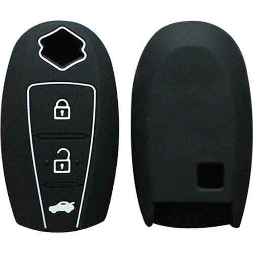 Silicone Key Fob Cover Case Hood Protect Holder for SUZUKI Swift Sport SX4 SCORSS Grand Vitara Key Holder Remote Car Accessori
