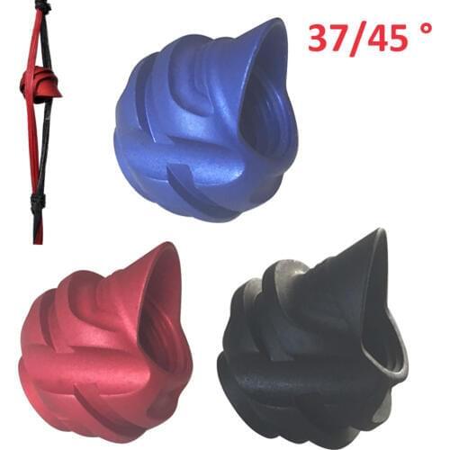 Archery Compound Bow Peep Sight 45 37 Degree Bow Sight Hunting Shooting Target Aluminum Housing Install Inner Core Clarifier Bow