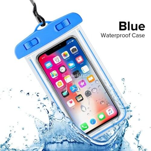 IP68 Universal Waterproof Phone Case Bag For Leagoo M12 M13 6.5 Inch Below Water Proof Bag Mobile Cover For Leagoo S M Series T8