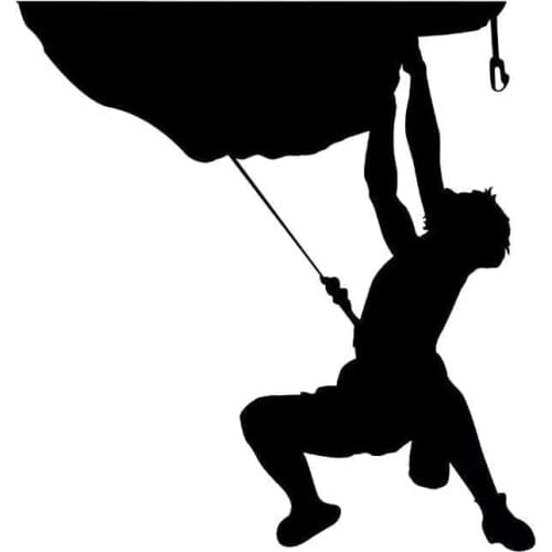 Climber Funny Car Sticker Creative Vinyl Decal Auto Stickers Decoration for Car Bumper/rear Window,14cm*15cm