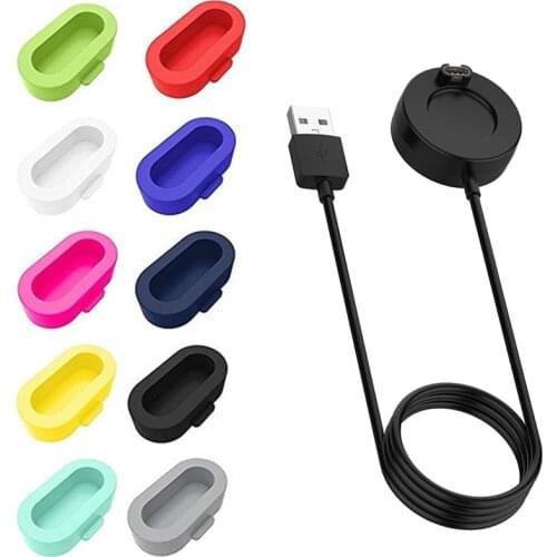 Charging Cable for Garmin 945 245 Fenix 5 S X Plus 6 S X Pro Vivoactive 4 charger 3 935 USB Dock Protective Plug Cover Case
