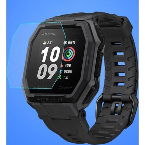 Tempered Glass Protective Film HD Clear Guard For Xiaomi Huami AMAZFIT Ares Smart watch Screen Protector Cover Amazfit Ares