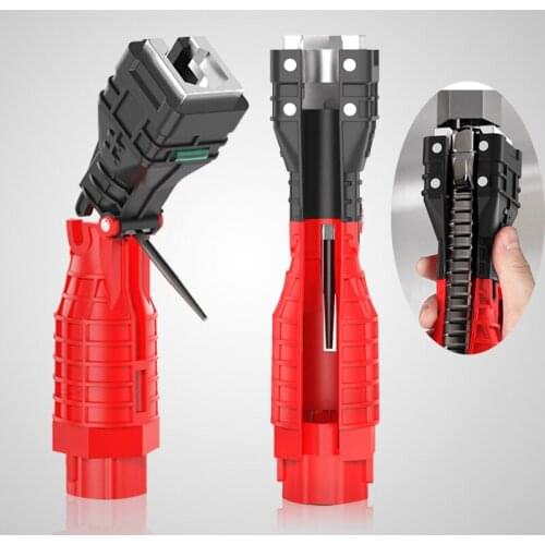 18 In 1 Wrench Spanner Hand Wrench Faucet And Sink Installing Tool Faucet Socket Wrench Kitchen Bathroom Multifunctional Tools