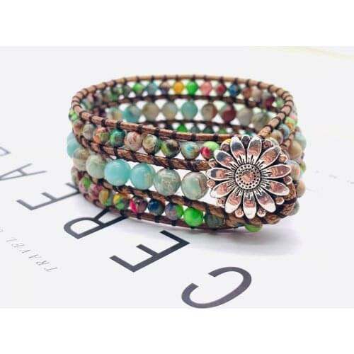 2021 New Jewelry Hand Woven Stone Bracelet King Stone Beads Fashion Bracelet Natural Stone Bracelet Womens Bracelet Gift