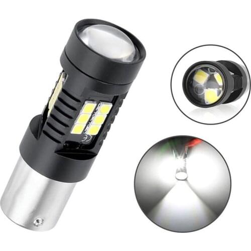 1x 1156 LED 1157 BA15S P21W BAU15S PY21W BAY15D P21/5W R5W Turn Signal Light Car Brake Light 3030 SMD Auto Lamp 12V