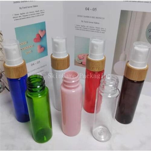 60ml Clear Plastic Squeeze Bottle Spray Cap Plastic Bottle for Hair Oil Lotion Bottle Empty Skin Care Bottle Hand Sanitizer