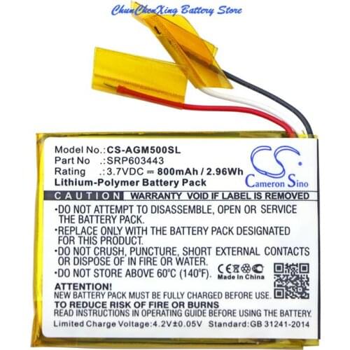 Cameron sino 800mAh Battery SRP603443 for Astro A50