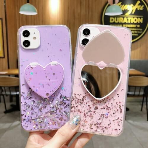 Case For Vivo Y95 Y83 Y79 Y75 Y73 Y71 Y70s Y69 Y65 Y66 Fashion Glitter Bling Back Cover Mobile Phone Bag
