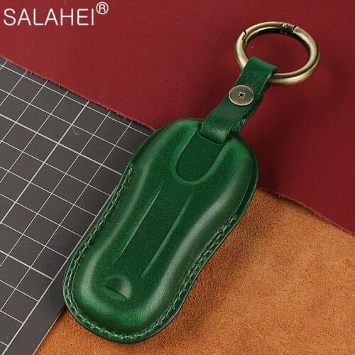 Leather Car Key Cover Case Cover Shell For Porsche cayenne 958 911 lepin 996 macan panamera 997 944 924 987 987 gt3 cayman 987