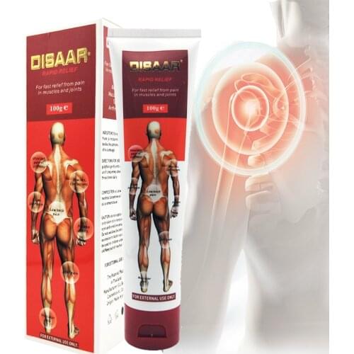 100G Disaar Pain Relief Massage Cream Joints Analgesic Stiff Neck Back Strain Quickly Relieve Medical Plaster Health Care