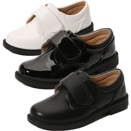 2021 New Spring Summer Autumn Kids Shoes For Boys Girls British Style Children Casual Sneakers PU Leather Fashion Shoes Hot 16Y