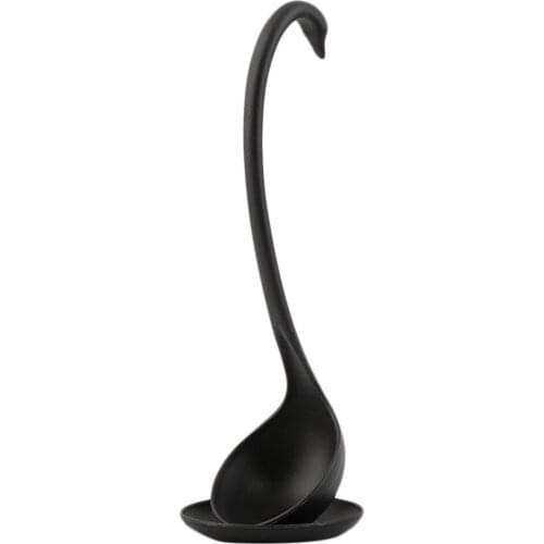 Fashionable Swan Ladle Unique Swan Shaped PP Ladle Special Swan Spoon Useful Kitchen Cooking Tool Plastic Ladle