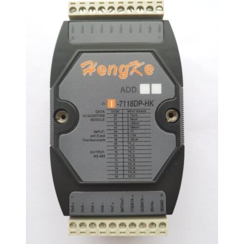 Temperature control module （Thermocouple acquisition module）HengKe ANALOG I-7118DP-HK 7118DP-HK 7118DP