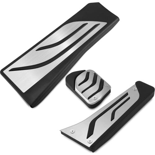 No Drilling AT & MT For BMW 5 6 7 Series E65 E67 E68 F01 F02 F10 F11 F07 F12 F13 Gas Brake Clutch Foot Rest Pedal Pad Replace