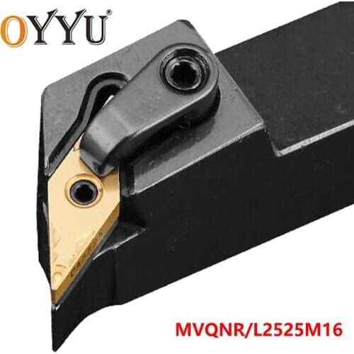 OYYU Factory Outlet MVQNR MVQNL 2525 MVQNR2525M16 MVQNL2525M16 Lathe Turning Tool Holder use Carbide Inserts VNMG16 CNC Cutting