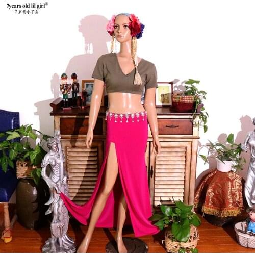 Belly Dance Modal Rayon Cotton Skirt EC04