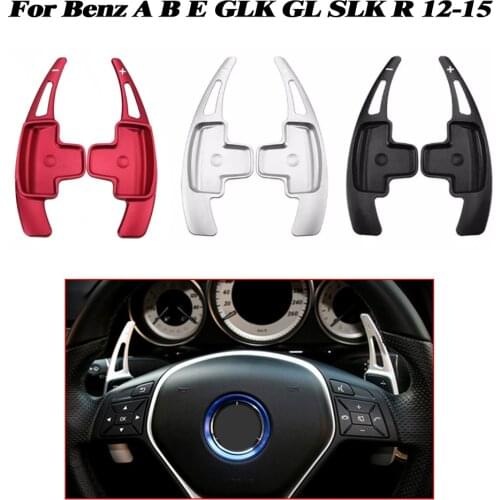 Yubao Car Steering Wheel Shift Paddle Shifter Extension For Mercedes-Benz A B E CLK SLK R M 12-15