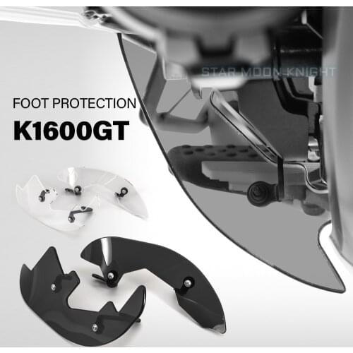 Motorcycle Splash Foot protector Guard Rear Foot Brake Lever Pedal Shifter Cover Fit For BMW K1600GT K 1600 GT K1600GTL 2017-on