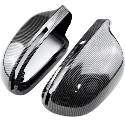 2 pcs Superb car Mirror cover For Audi A4 A5 S5 B8.5 B8 RS5 RS4 S6 S4 Car Mirror Cover Signal light protection cover