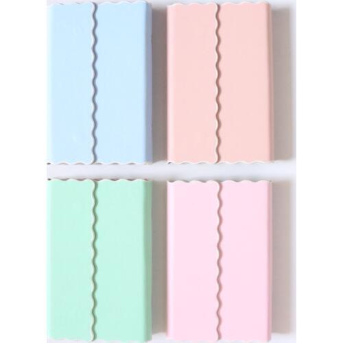 Domikee cute office school leather spiral binder agenda planner organizer notebooks.fine candy hardcover composition notebook A6