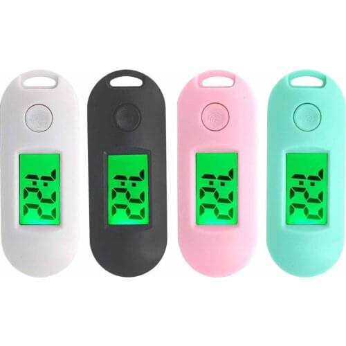 Student Keychain Watch Digital Electronic Watch Quiet Test Pocket Watch High Light Transmission Glass Pocket Watch Table Decor