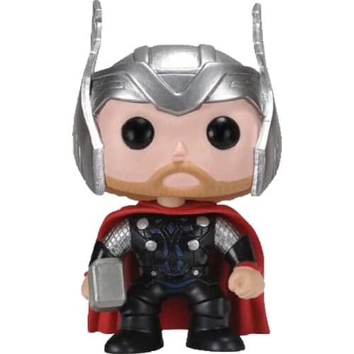 Super Hero Action Figure #01 Collection Movie Classic Version Bobble-Head Vinyl Figure Cute Model Doll Toy Gift