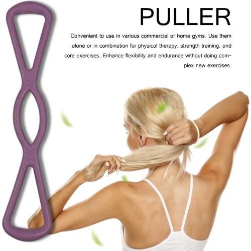 Yoga Resistance TPR Bands 8 Type Fitness Elastic Equipment Training Fitness Gum Pilates Sport Workout Equipment