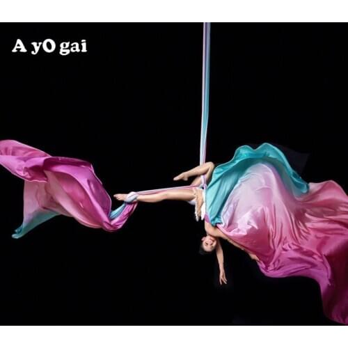 Big Clearance Quality Aerial Yoga Hammock Anti-Gravity Yoga Belts Air Yoga Hammock Swing Bed for Gym Training Relaxing Yoga