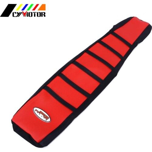 Motorcycle Leather Gripper Soft Seat Cover For HONDA CR125 CR250 CR 125 250 1994 1995 1996 94 95 96