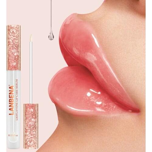 Lip Cream Lip Care Lip Plumper Lip Mask for Increase Lip Elasticity Reduce Fine Lines Moisturizing Promote Lips Luster S
