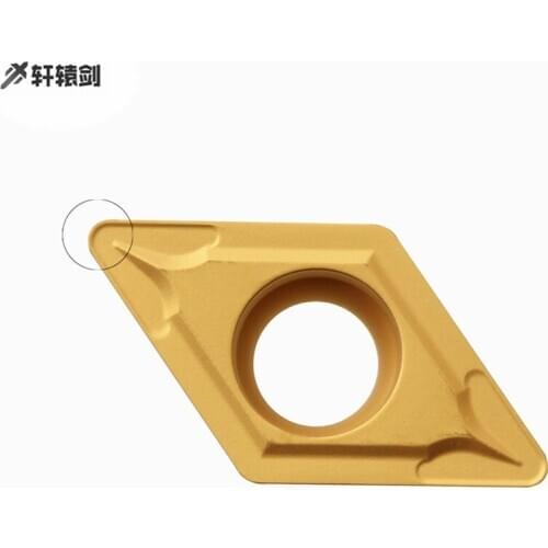 10pcs DCMT11T304 DCMT11T308 XP9125 Lathe Hard TurningTool Alloy Steel Blade