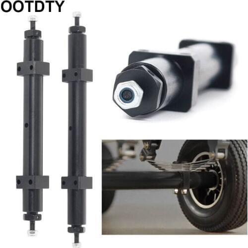 Metal Unpowered Rear Axle 120mm 140mm for 1/14 Tamiya Trailer 1/10 RC Car DIY Upgrade Parts