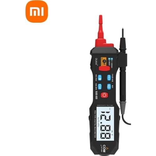 Xiaomi DUKA LCD Digital High Precision Multimeter Pen Flashlight Non-contact Detection Sound Light Screen Alarm Easy Measurement
