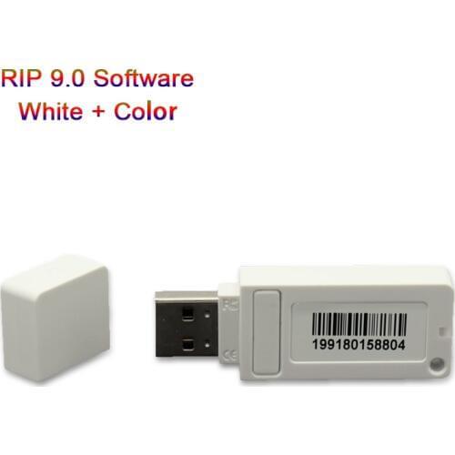 New AcroRIP Software for R1390 L805 T50 RIP White ver9.0 software with Lock key dongle for Epson UV printer For DTF Printer