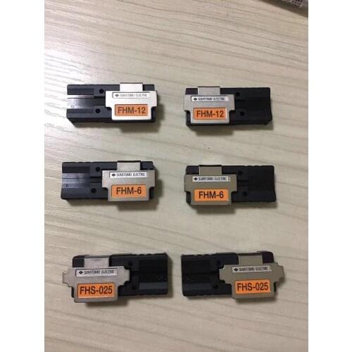 Original Sumitomo T-66 T-71M T-81M Fiber Fusion Splicer Ribbon Fiber Holder FHS-025 FHM-6 FHM-4 FHM-12 Fiber Clamp