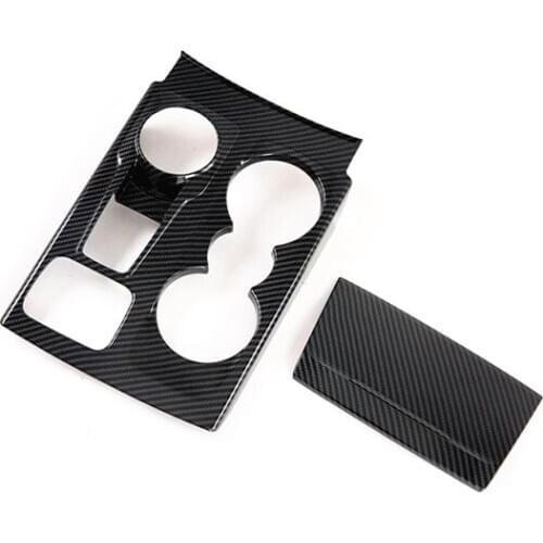 Fit for Ford Escape 2020 center control panel center console water cup frame anti scratch patch interior modification parts