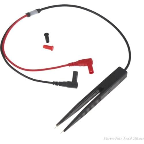 SMD Inductor Test Meter Clip Probe Tweezers For Resistor Multimeter Capacitor M06 21 Dropshipping