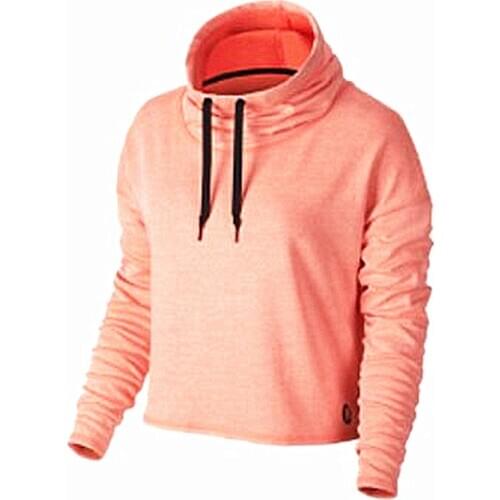 Womens Fitness Breathable Quick Dry Turtle Neck Crop Top Tracksuit Sweatshirt