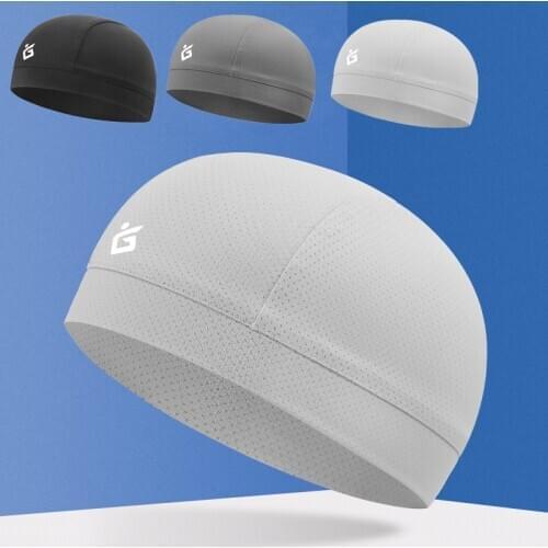 1PCs Cooling Skull Cap Breathable Sweat Wicking Cycling Running Hat Cap Odorless and Sweat-absorbent No Discoloration Sports Cap