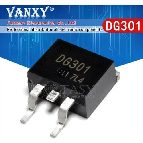 10pcs DG301 LCD SMD MOSFET TO-263
