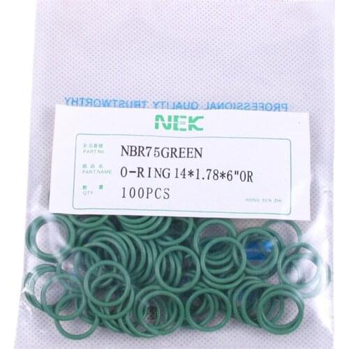 14*1.78mm ) #12 R12 NBR Rubber O-Ring Seal Kit,High Temperature Resistance for Car Air Conditioning valve 3/8 1/2 5/8 3/4