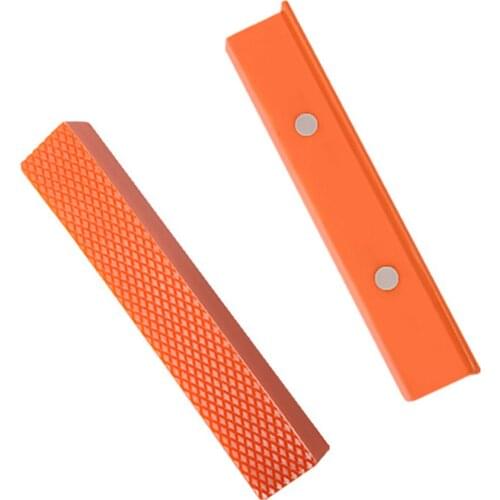2PCS 6-inch Vise Clamp Pad With Magnetic Cover Bench Vise Nylon Protective Strip Flat-nose Pliers Protective Cover Nose Vise