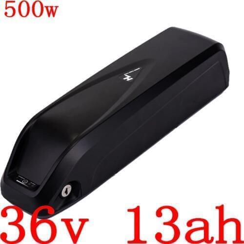 36V 250W 350W 500W e-bike battery 36V 10AH 12.5AH 13AH lithium battery 36V electric bicycle scooter battery pack with 2A charger