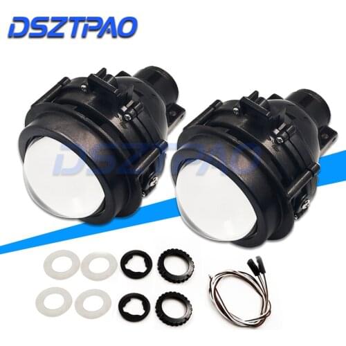 Bi-xenon Lens Fog Light For Chevrolet Cruze/Orlando/Trax/Tracker/Opel Antara 3.0 D2H H11 Bifocal Lenses Car Accessories Tuning