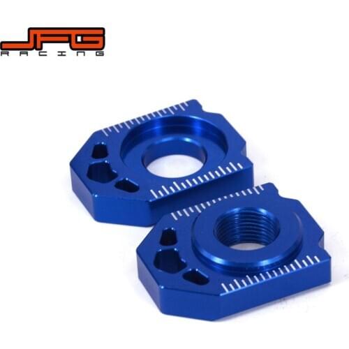 Motorcycle CNC Rear Axle Block Chain Adjuster For Husqvarna TC85 TC125 TC250 TE TX FC FE 125 150 250 350 450 501 Dirt Bike